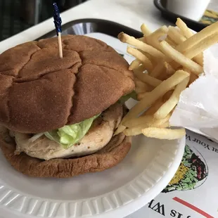 Grilled Chicken Sandwich combo