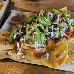 1/2 trisket nachos