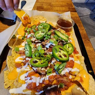 Happy Hour nachos