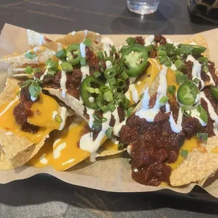 Messy yummy nachos