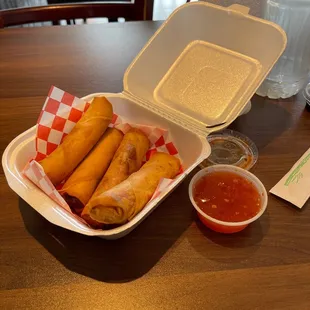 Shrimp eggrolls