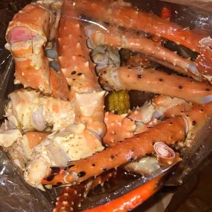 King crab legs