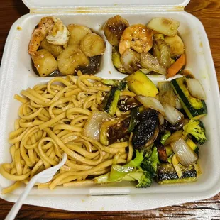 Hibachi Scallops