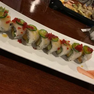 Kiss of Fire Roll   Divine! Fresh and just enough spice
