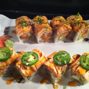 Top to bottom: American Dream Roll &amp; Cowboy Roll