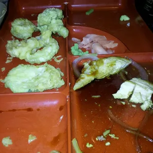 Empty plate.