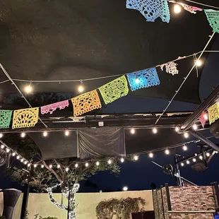 Dining patio outside