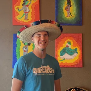 Service with a smile!