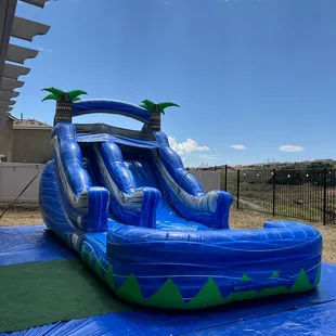 Our 14 ft water slide, servicing Calimesa.