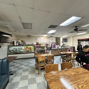 Interior of the restaurant