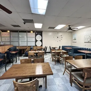 Interior of the restaurant