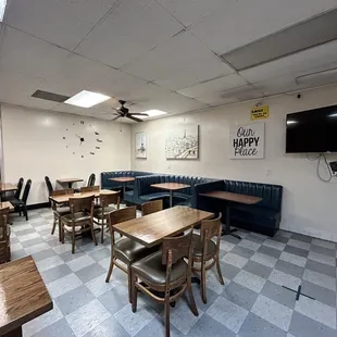 Interior of the restaurant