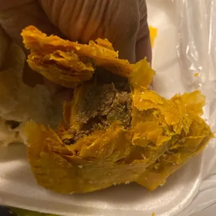 Beef when I requested chicken or veggie