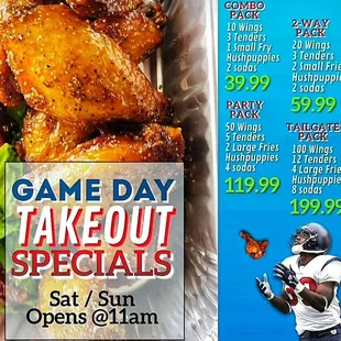 Football season Specials