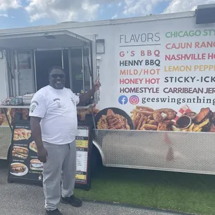 Owner of G&apos;s wings and things. Cool guy.