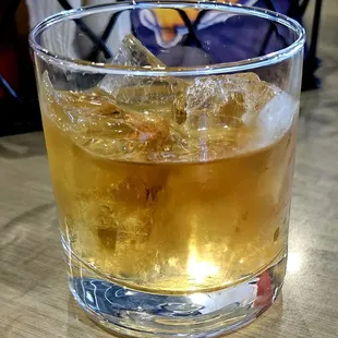 Angel Envy Rye on the rocks