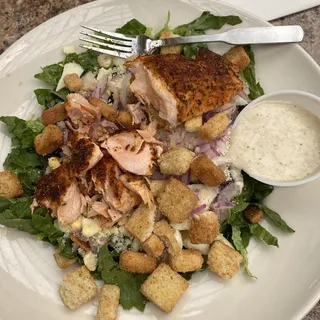 Blackened Salmon Caesar Salad