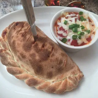 Meat Meat Calzone