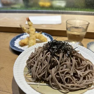Shrimp Ten-Zaru Soba