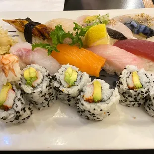 sushi and sashimi
