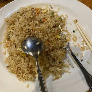 Fried rice from the dinner menu. Didn't have time to take note pictures, too busy eating.