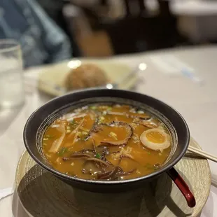 Spicy miso ramen with pork