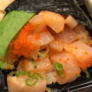 Spicy Hamachi Hand Roll