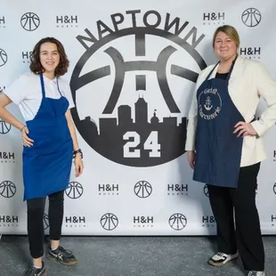 Amber and her Team catering an Event for H&amp;H North