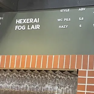 2/14/2025 - 7 beers on tap.