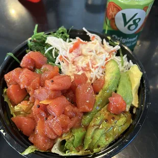 Salmon bowl