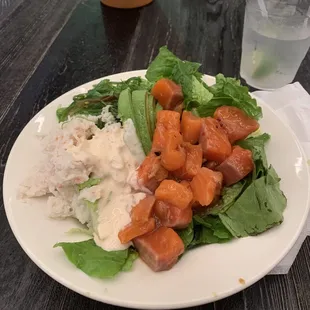 Spicy Salmon Poke Bowl