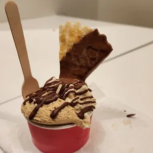 Coffee and Peanut Butter Cup