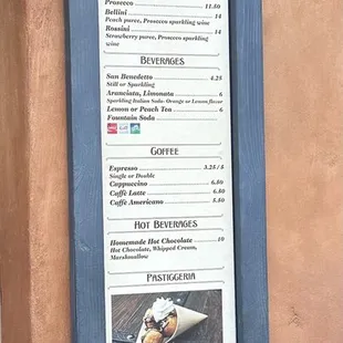 Menu (December 2023)