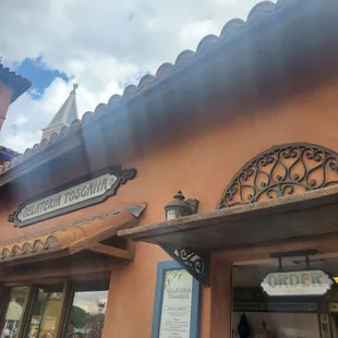 the outside of a building