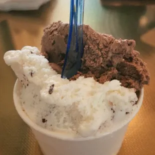 Stracciatella &amp; nutella