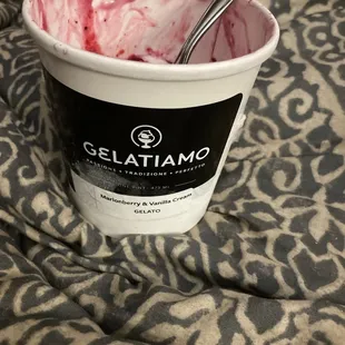 Marionberry gelato!