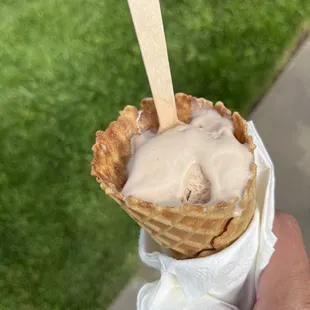 The Opera in a waffle cone