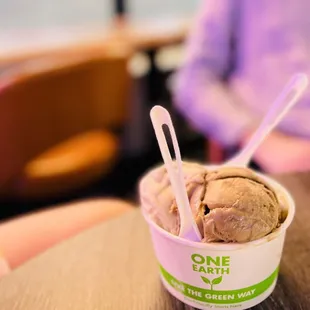 Double Scoop ($7.75) - Lavender Honey Crumble, Golden Eagle, &amp; Whiskey Buttershots