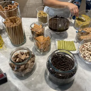 Toppings for your gelato