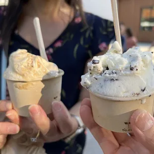 Fig and Stracciatella