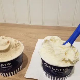 Two medium cups of delicious gelato... at $18+