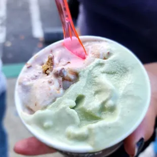 Green tea and S'mores