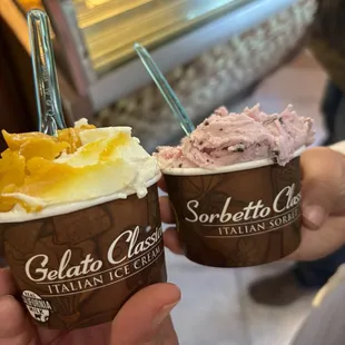 Mango &amp; Lemoncello and chocolate covered strawberry