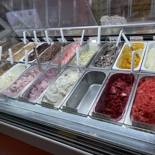 Gelato &amp; Sorbetto flavors