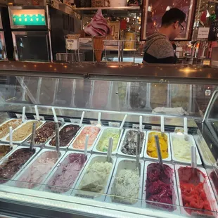 Great gelato place that has many different flavors!