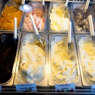 gelato selection