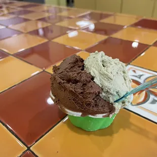 Chocolate Espresso and Pistachio