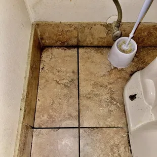 Bathroom floor