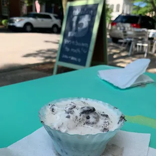 Cookies n cream gelato