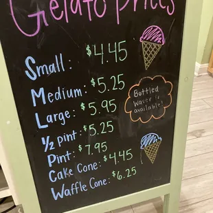 October 2022 pricing